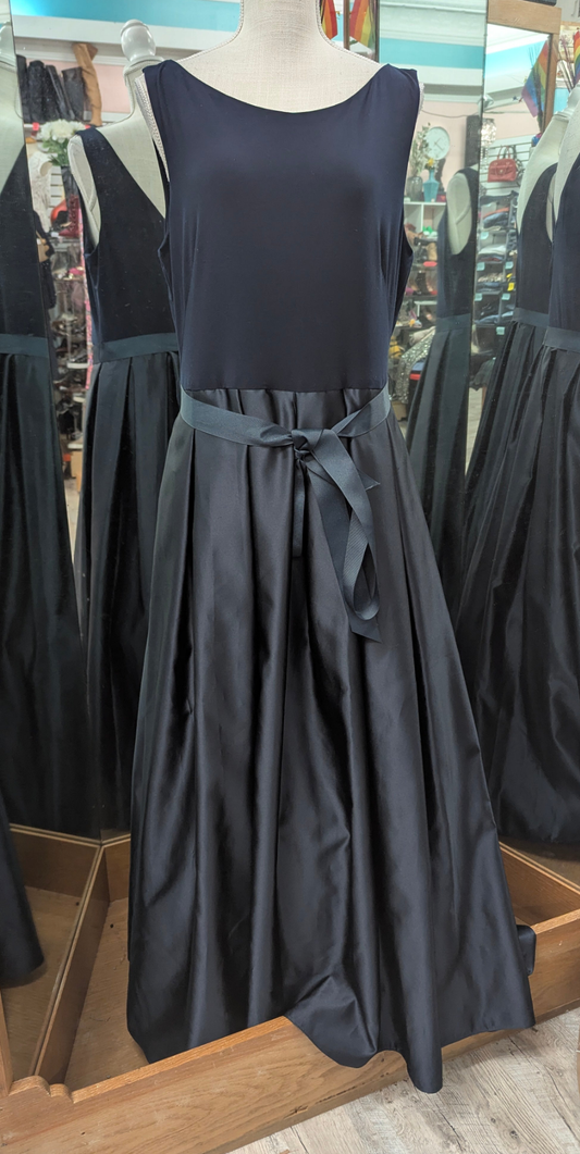 Betsy and Adam Navy Gown in 16