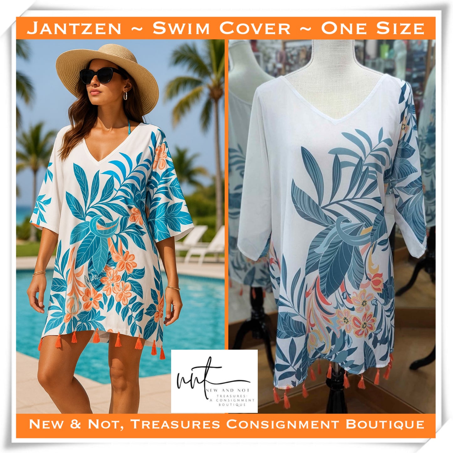 Jantzen O/S Cover Up