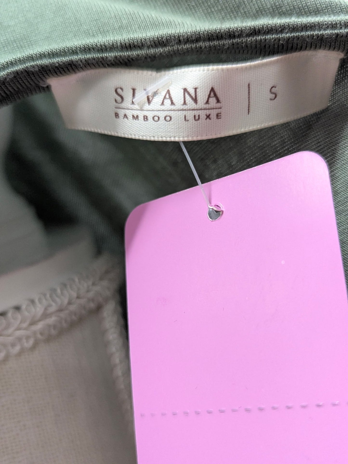 Sivana Soft Bamboo Luxe Open Front Cardigan Yoga Wrap Sage green SMALL
