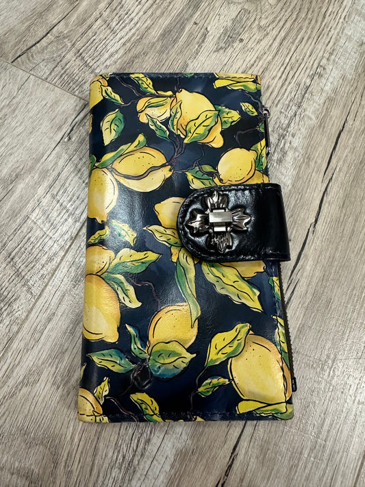 Patricia Nash Lemon Wallet