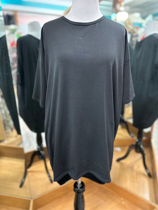 Lularoe Black Short Sleeve in XXS