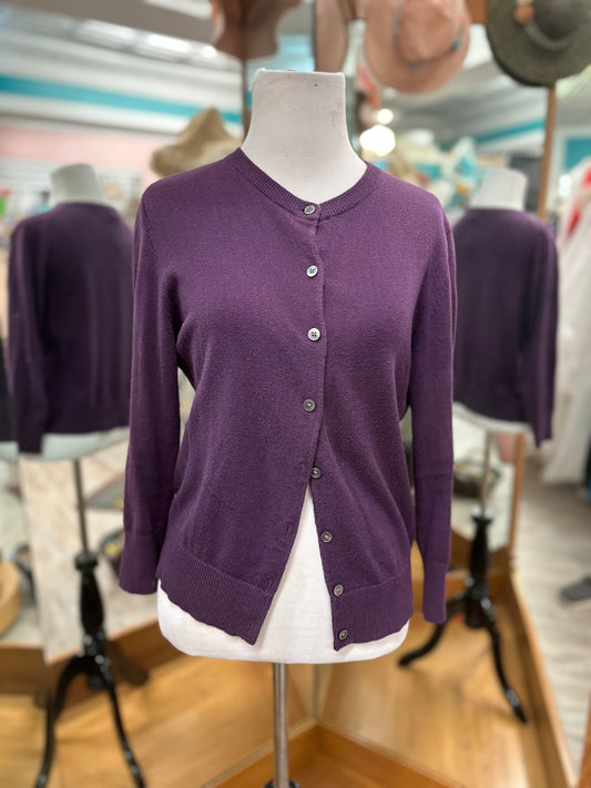 Gap Purple Cardigan in S