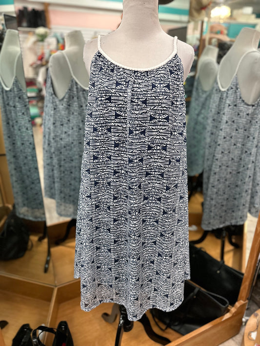 Indigo Soul Navy and White Dress in XL