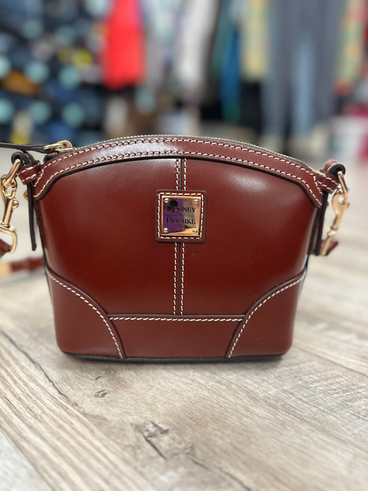 Dooney & Bourke Wexford Leather Mini Domed Crossbody