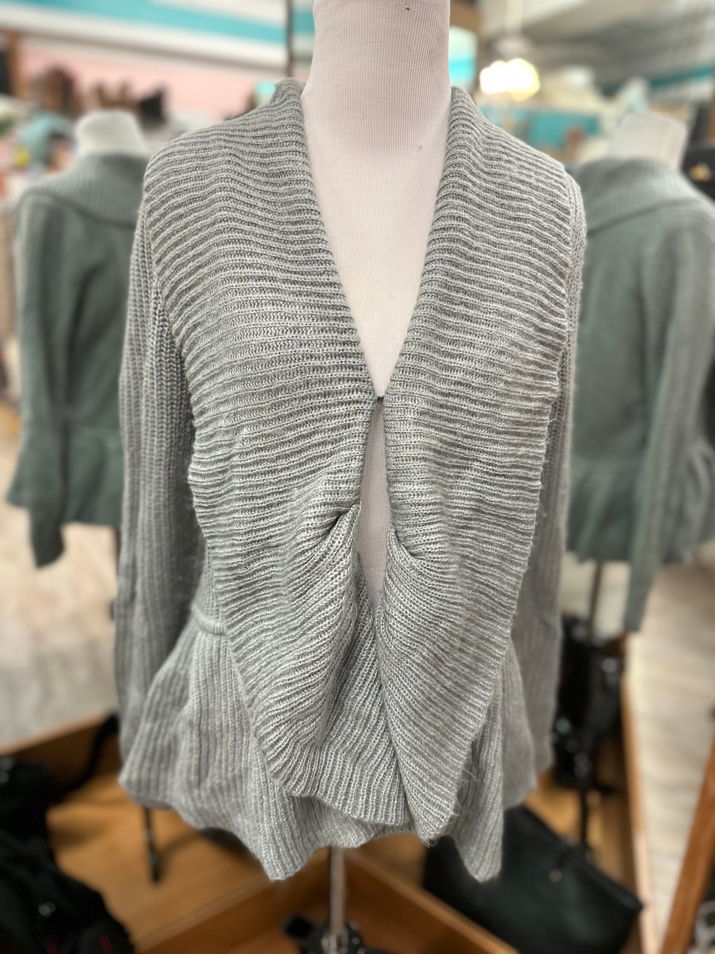 No Tag Grey Cardigan in S