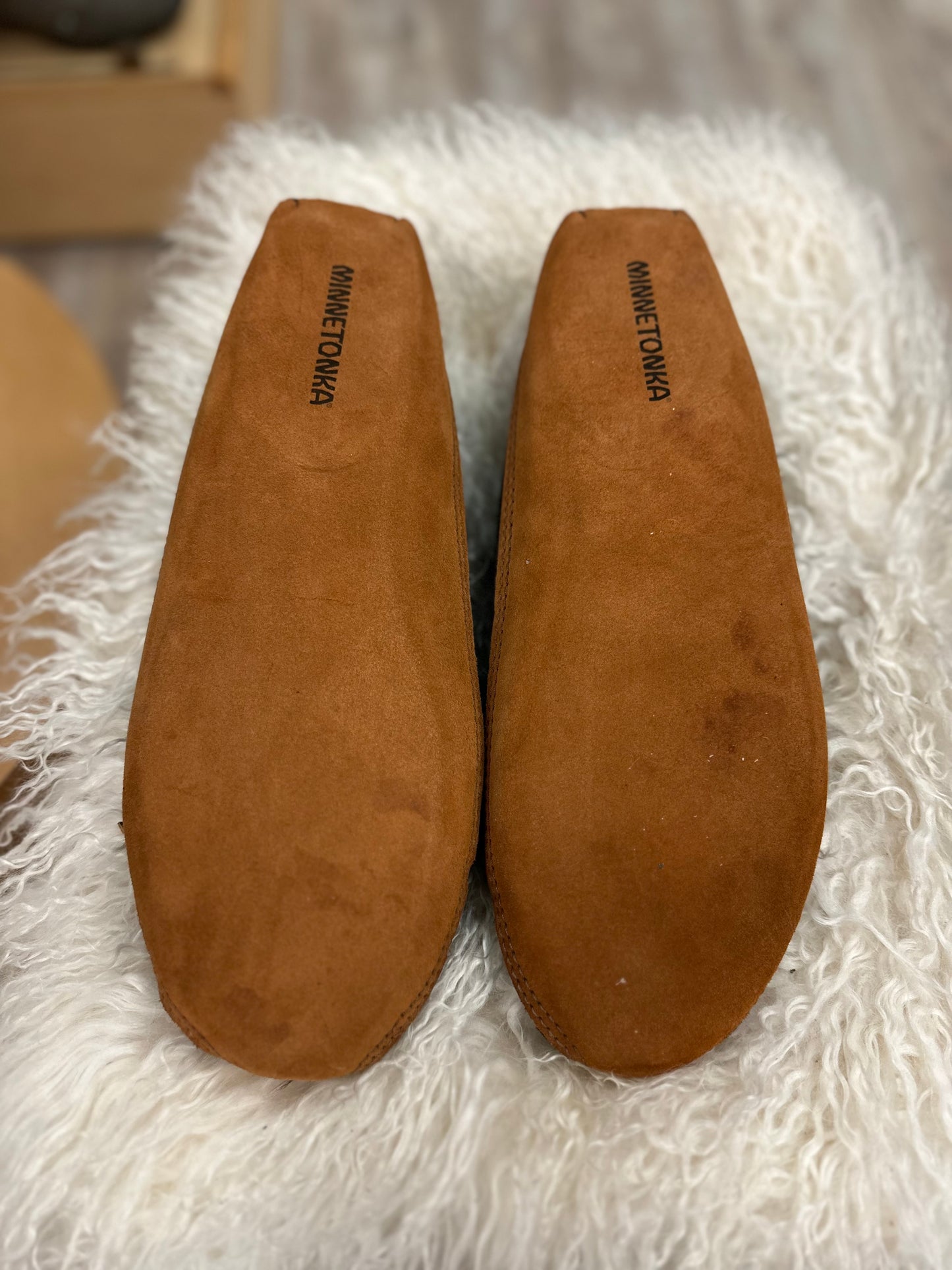 Minnetonka Men's Double Bottom Fleece Slipper