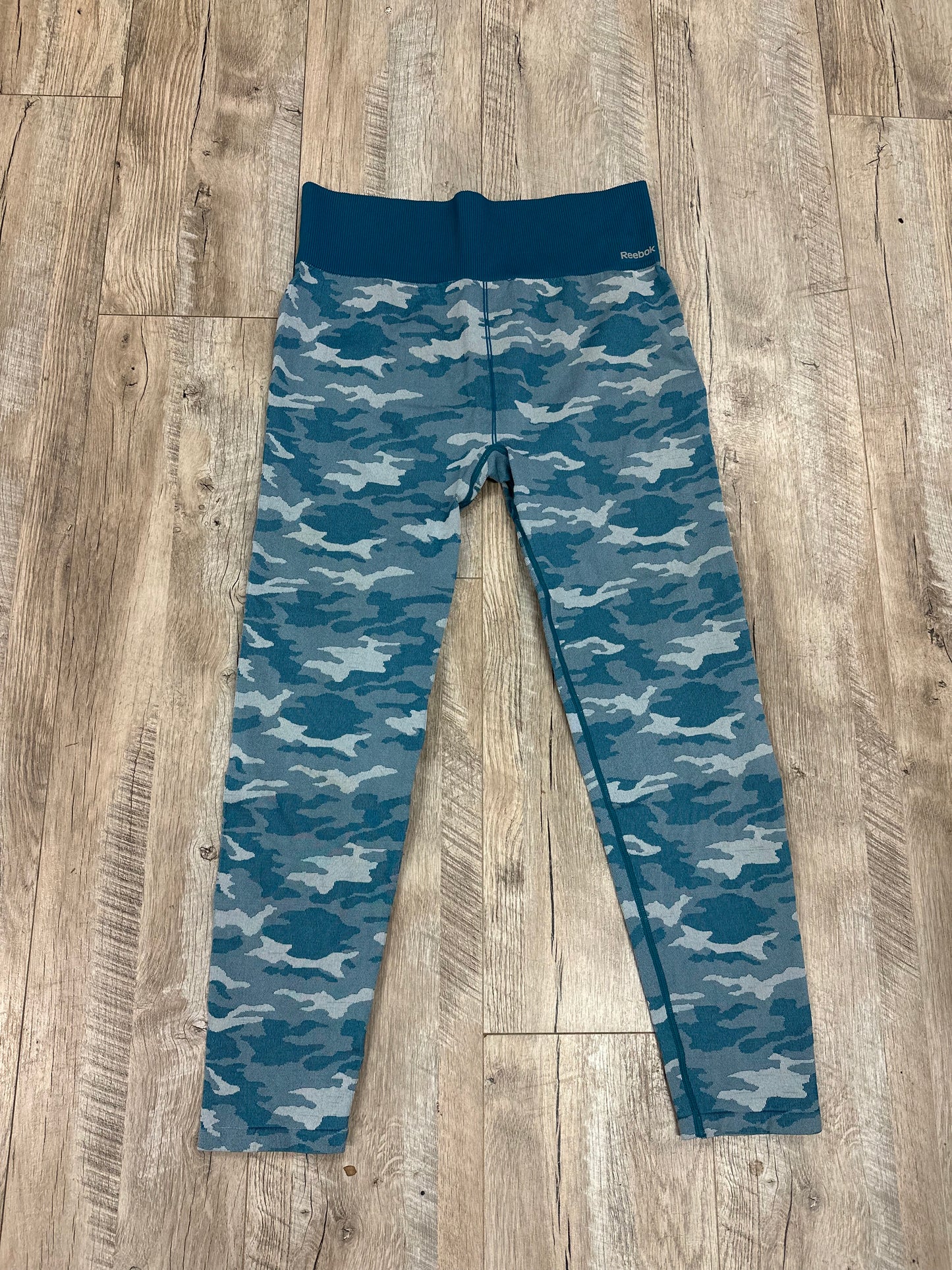 Reebok Jacquard Jersey Camo Leggings in XL