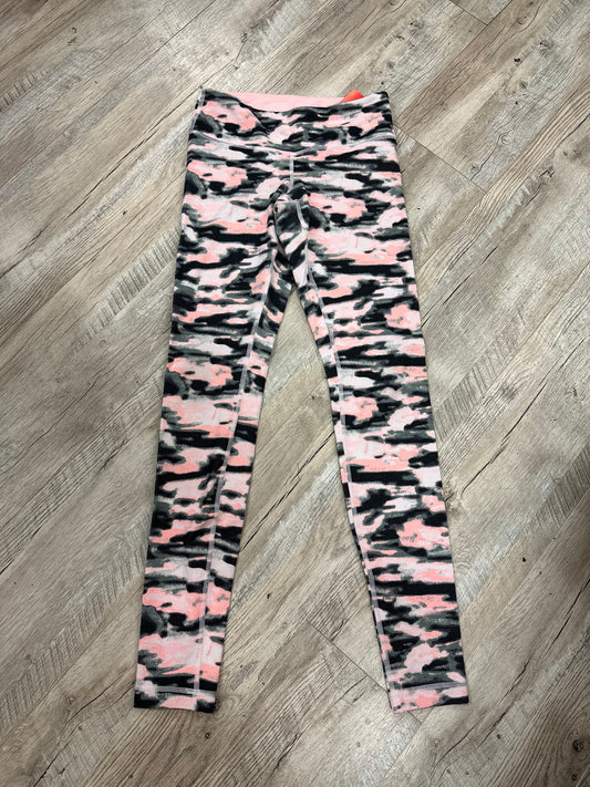 Lululemon Pink Camo Wunder Under Crop in 4