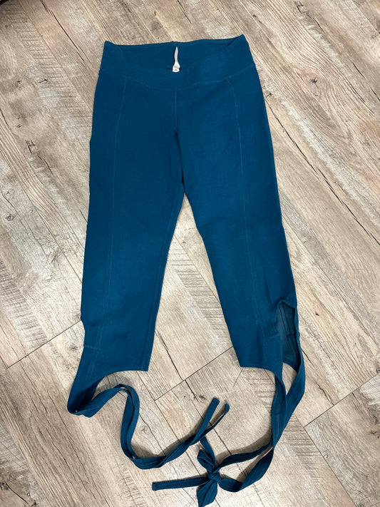 Free People Movement Navy Tie Leggings in XS