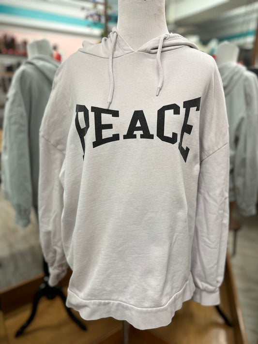 TopShop Peace Hoodie in S