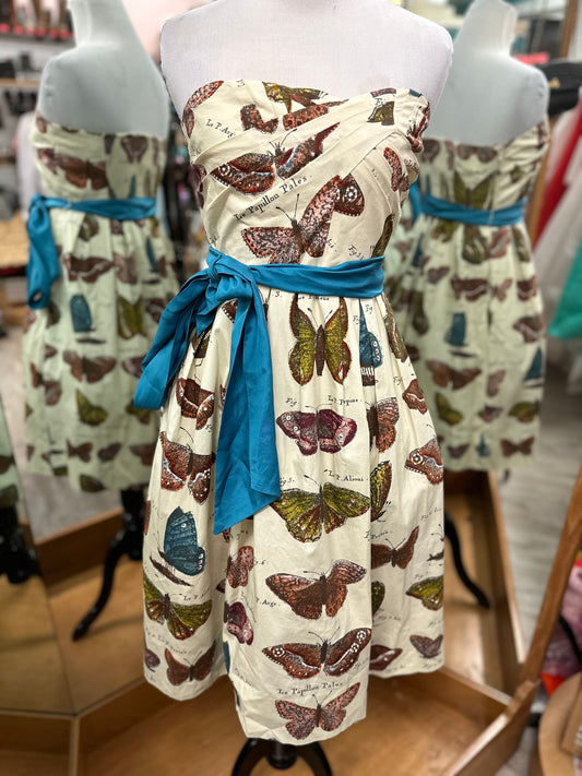 Maeve Strapless Butterfly Dress in 4