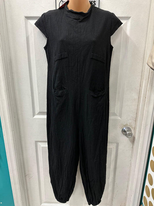 White Label Black Tank Jumpsuit in S