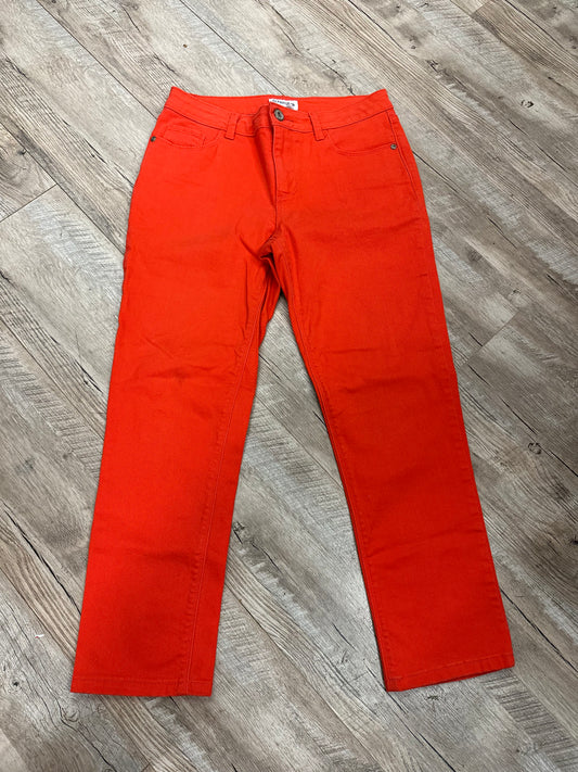 St Johns Bay Red Skinny Jeans in 6