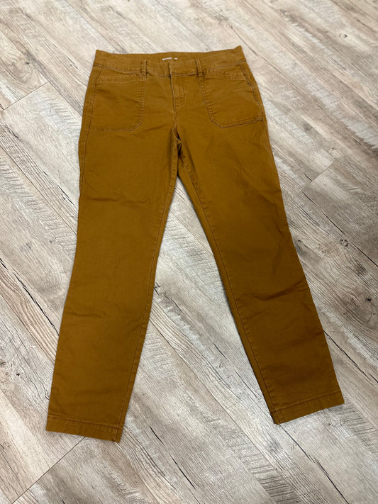 Old Navy Mustard Pixie Pant in 6