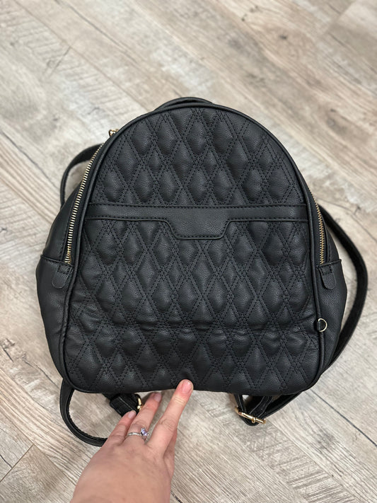 Unbranded Black Quilted Backpack