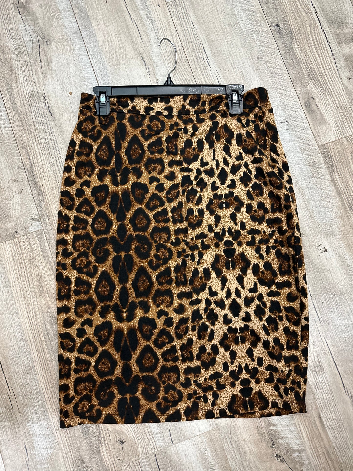 Dots Leopard Print Skirt in L