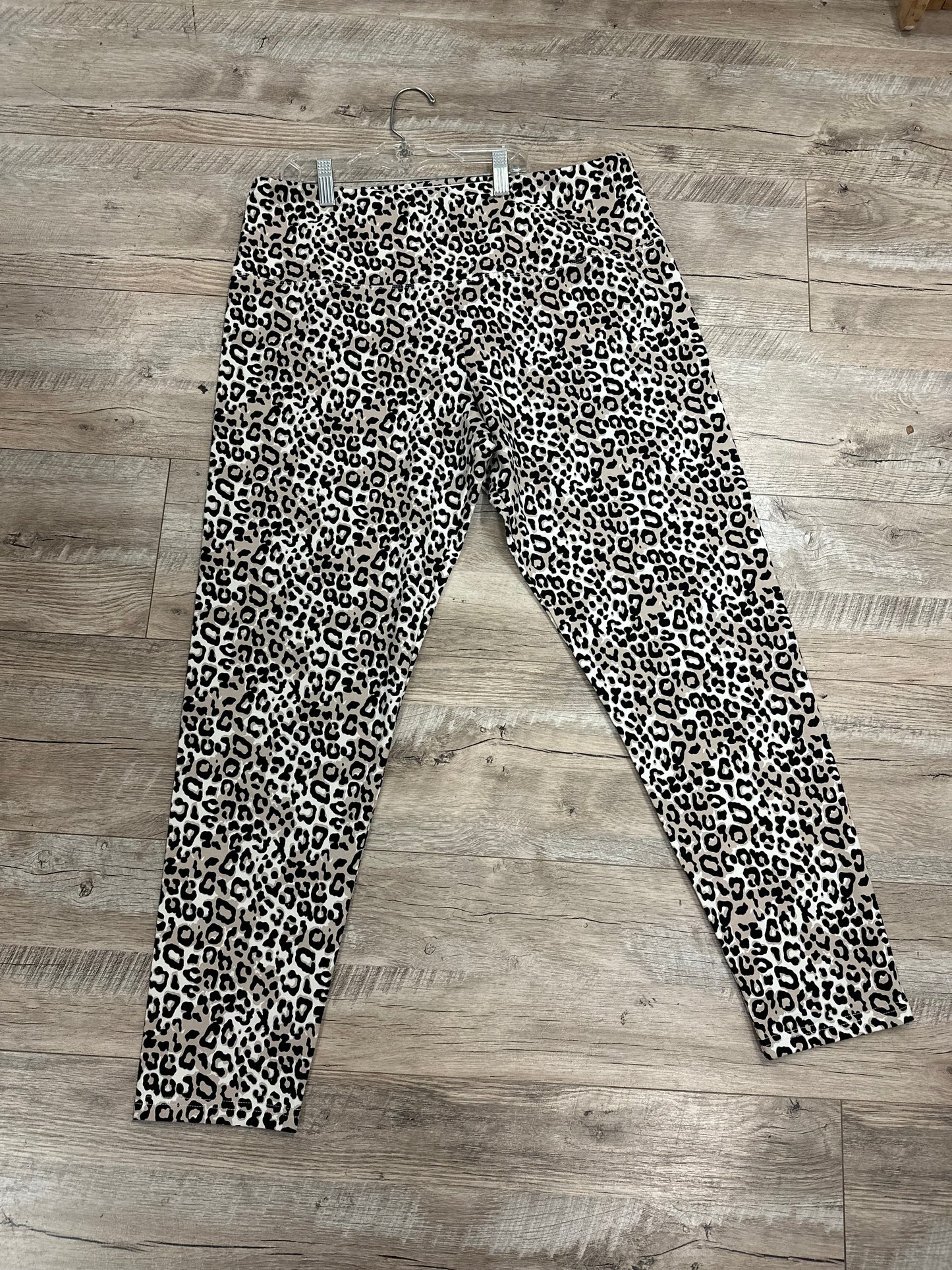 Intro Tummy Control Leopard Print Leggings in XL