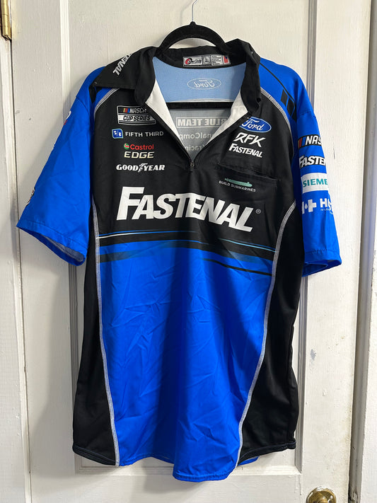 RFK Racing Fastenal Team Issue Pit Crew Shirt Chris Buescher 2024