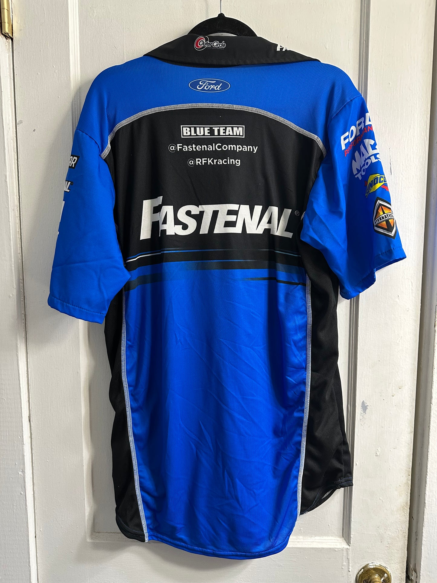 RFK Racing Fastenal Team Issue Pit Crew Shirt Chris Buescher 2024