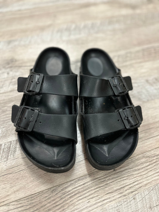 Birkenstock Black EVA Sandals in 37