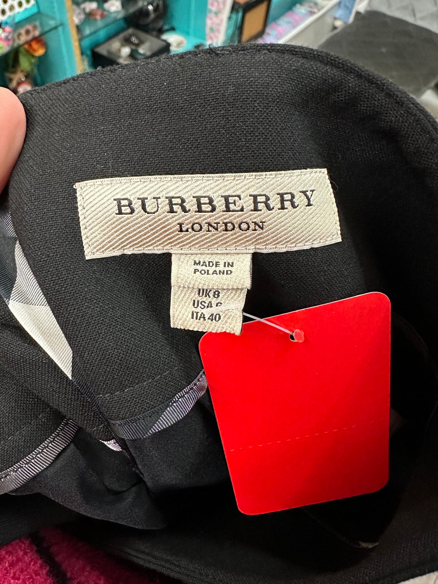 Burberry London Pencil Skirt in 6