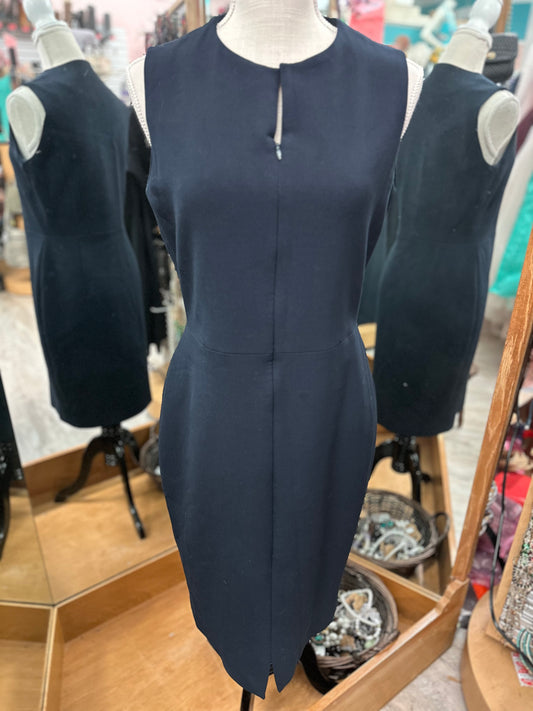 Mossimo Dutti Navy Zipper Front Dress in 10