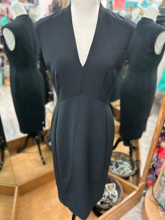 LK Bennett Black Sheath Tank Dress in 8