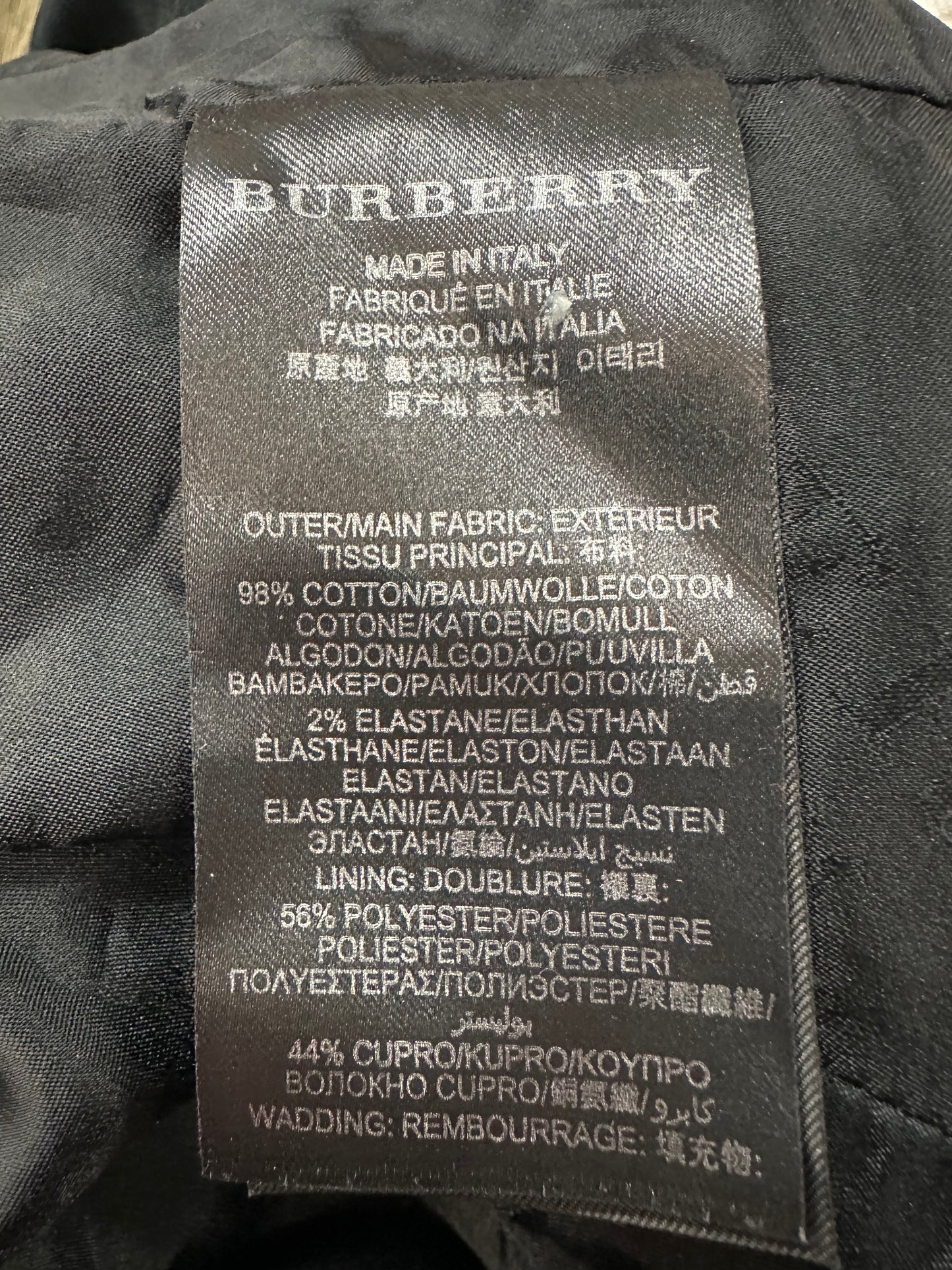 Burberry Prorsum Brown Corduroy Blazer in 42