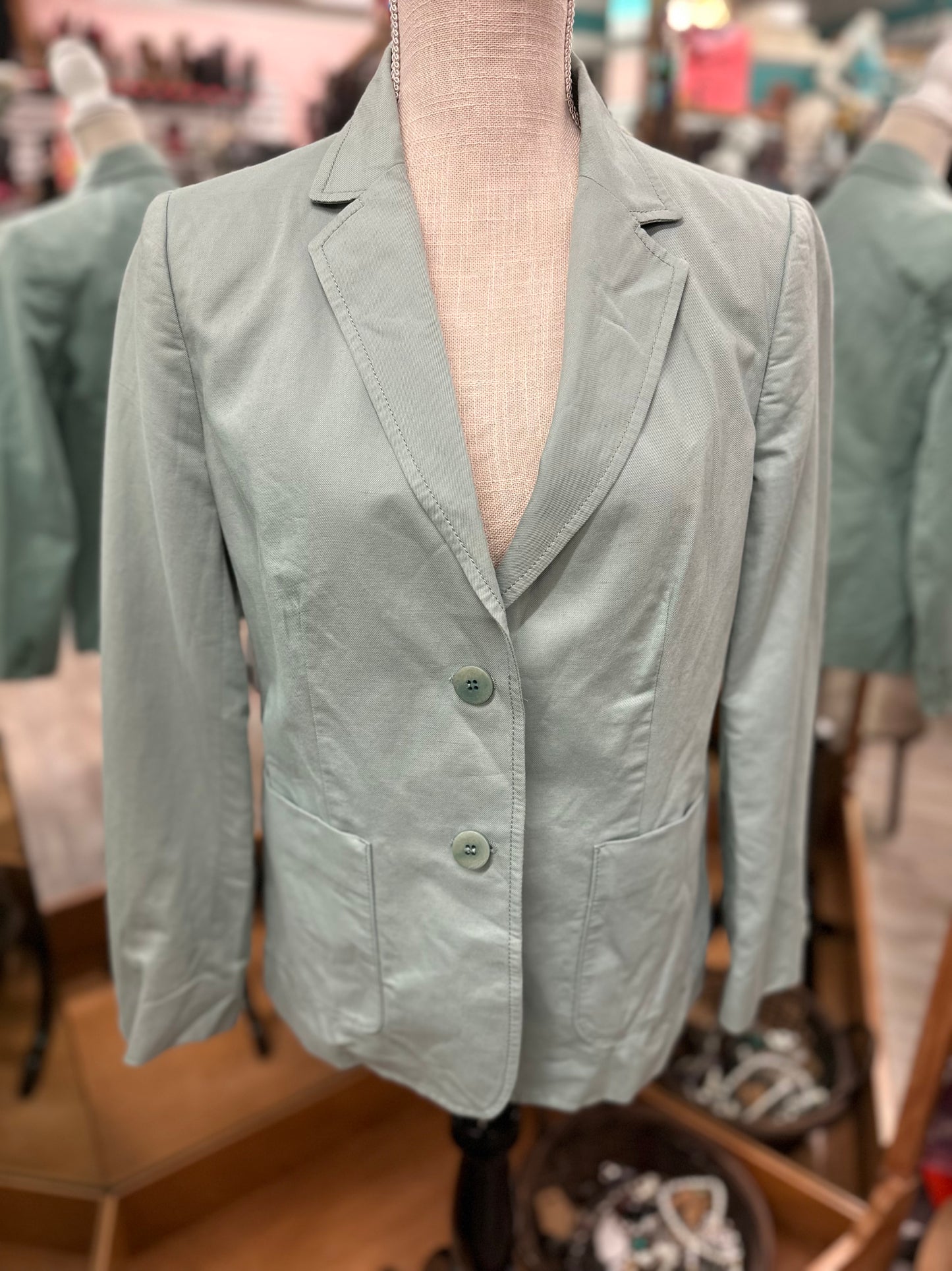 Weekend MaxMara Mint Blazer in 10