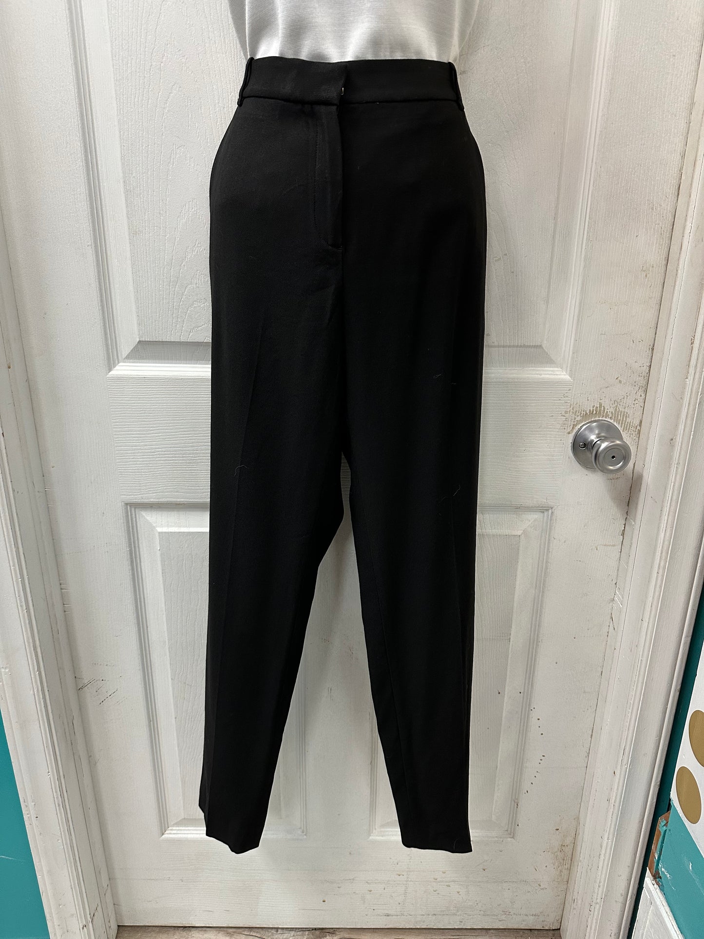 Massimo Dutti Black Dress Pants in 10