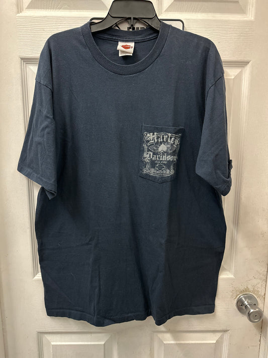 Harley Davidson Navy Eagles Nest Lathrop, CA Graphic Short Sleeve in XL