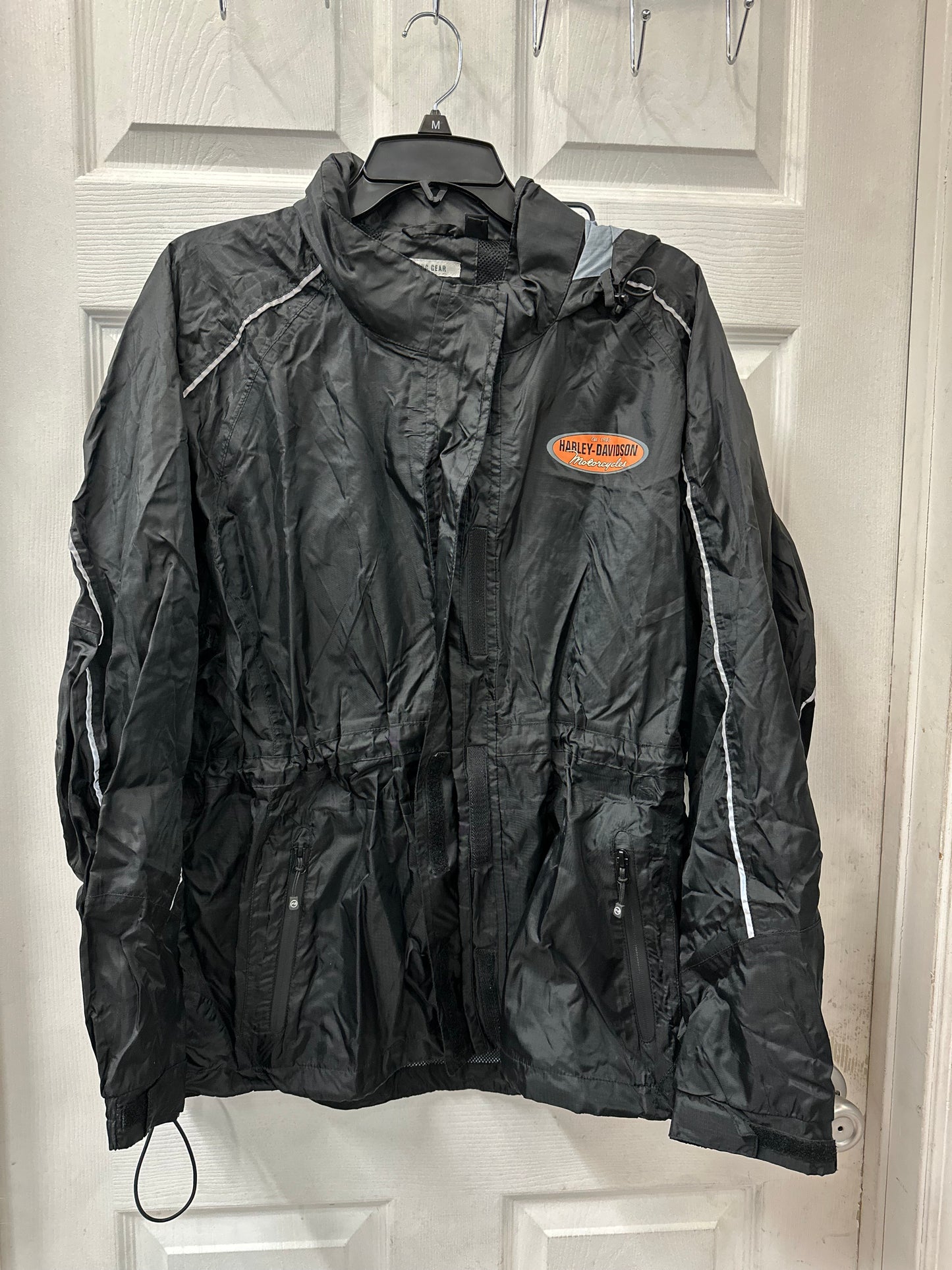 Harley Davidson Black Rain 2 Piece Set in XL