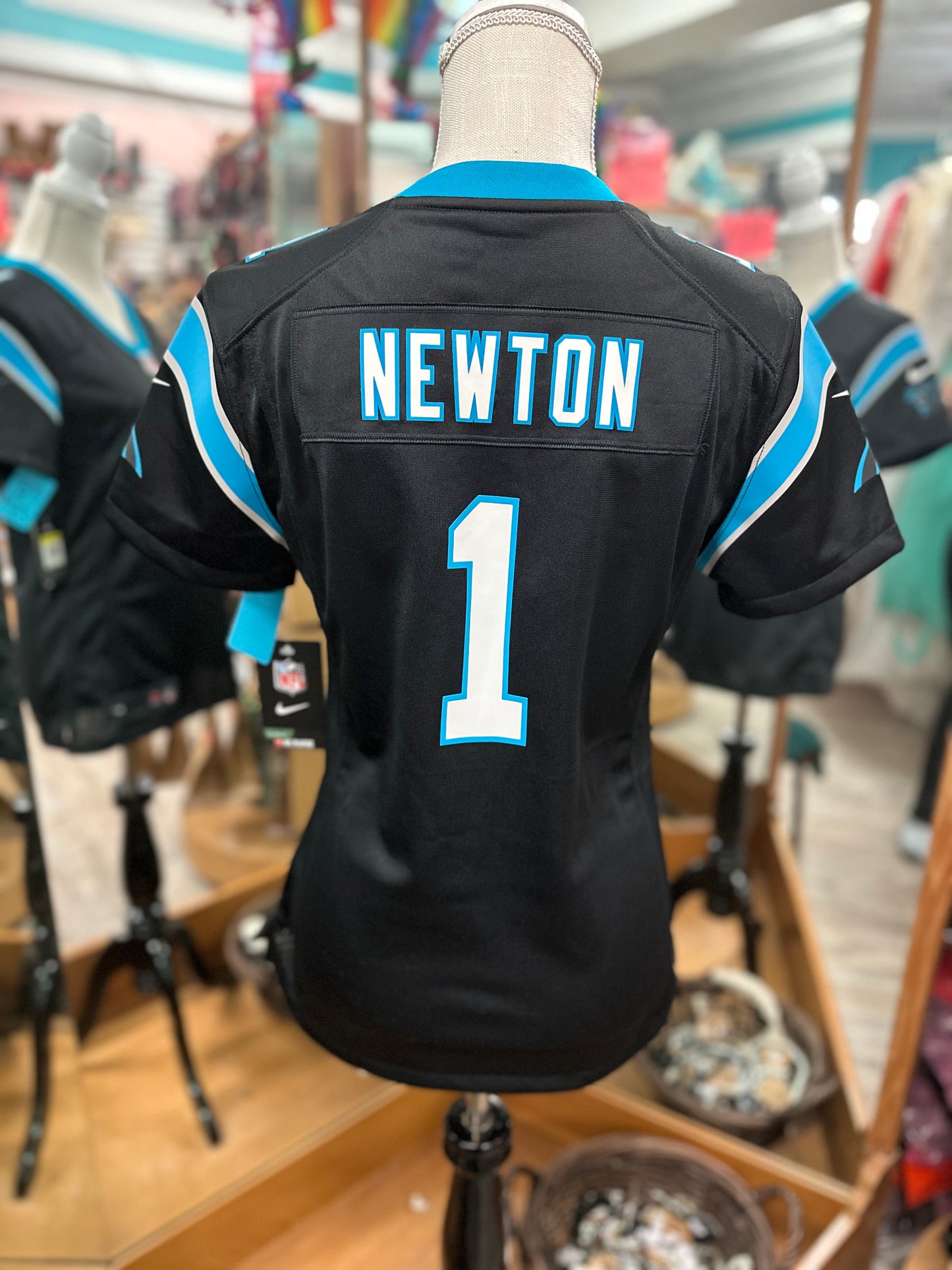 Carolina Panthers Cam Newton Jersey in S