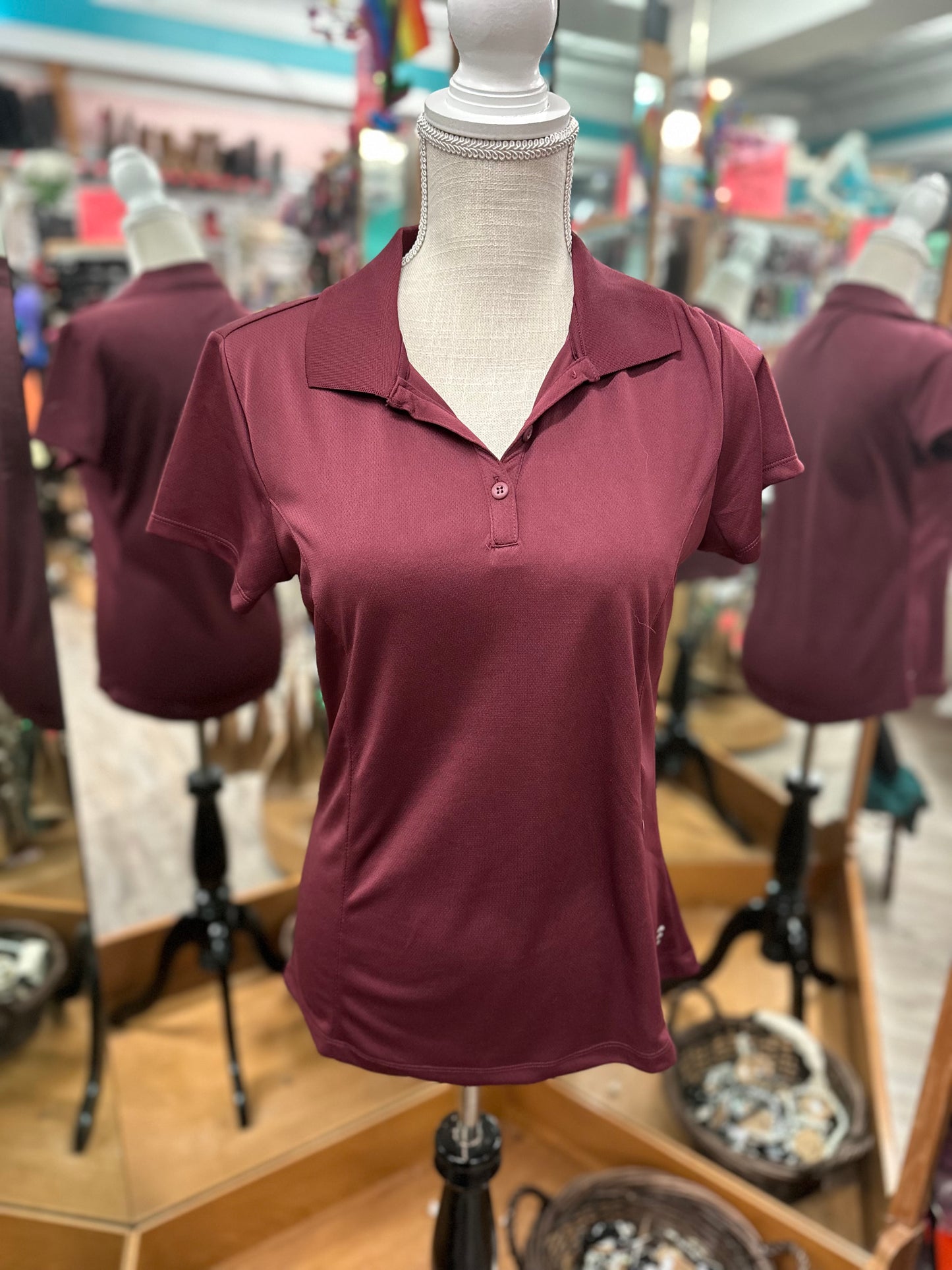 BCG Burgundy Short Sleeve in M