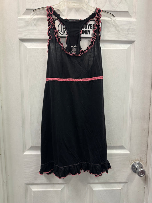 Joe Boxer Black and Pink Gown in L