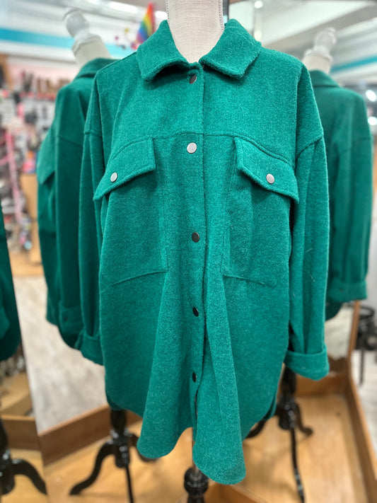 Wild Fable Deep Teal Jacket in XL