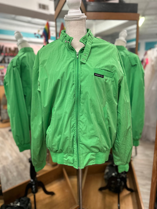 Members Only Green Jacket in M