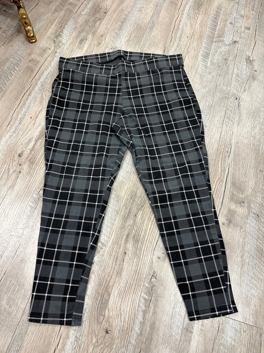 Torrid Plaid Leggings in 3