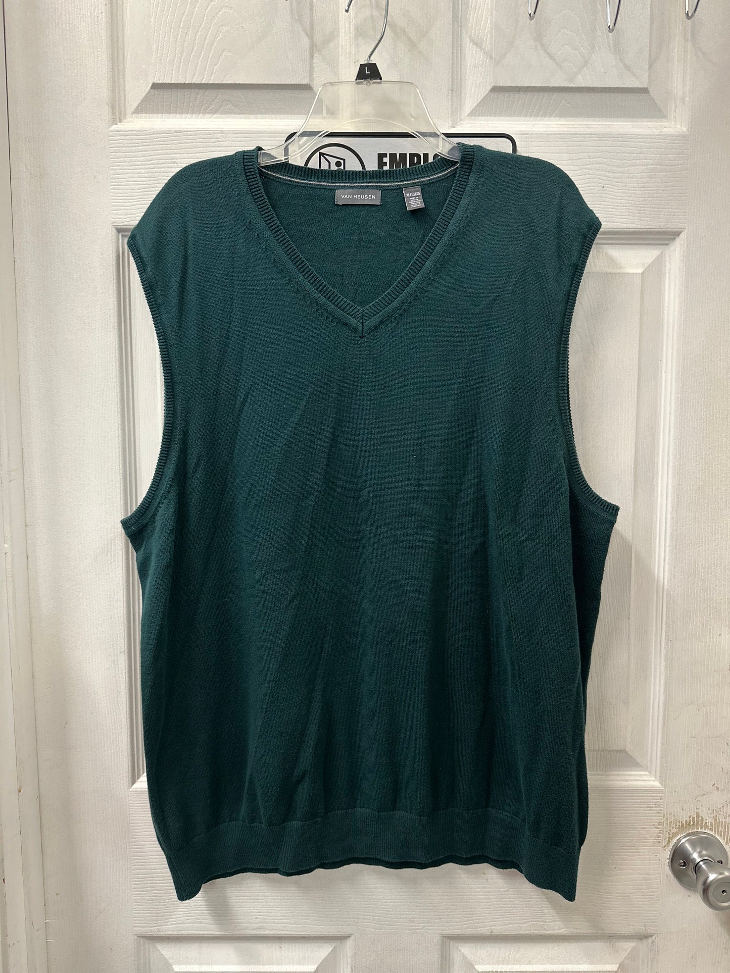 Van Heusen Green Sweater Vest in XL