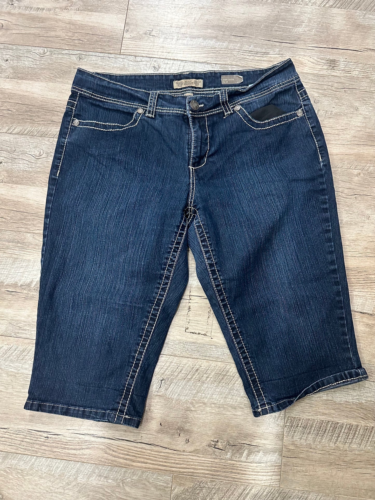 Nine West Denim Bermuda Shorts in 12