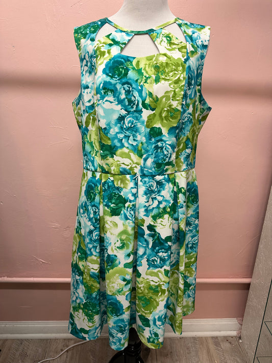 Dressbarn Floral Dress in 16