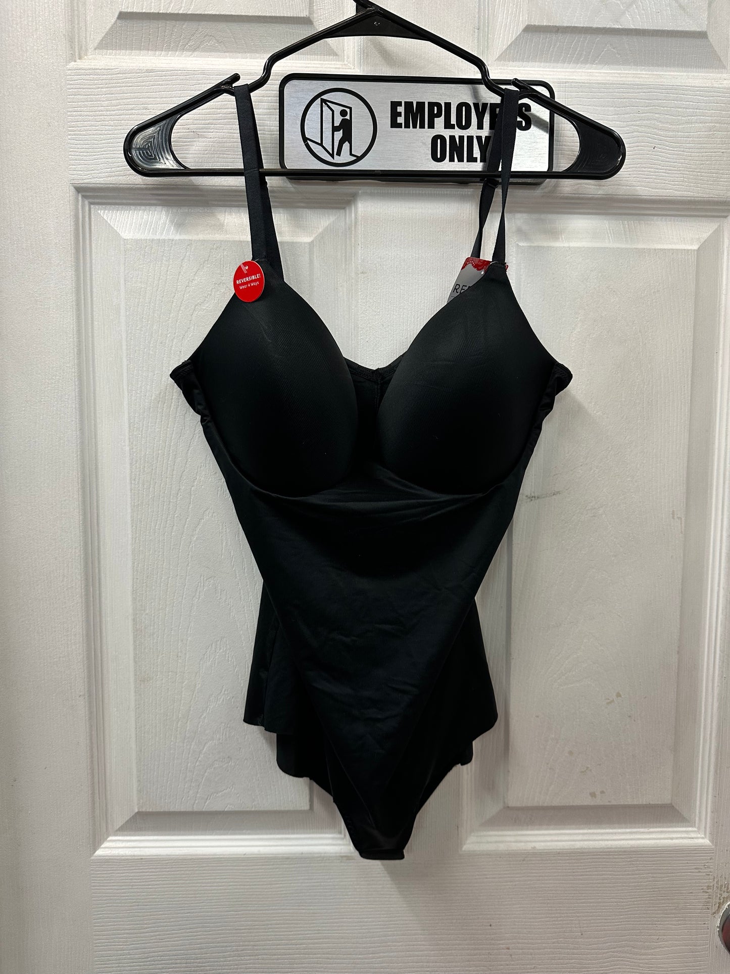Spanx Red Hot Cupped Panty Bodysuit in 1X