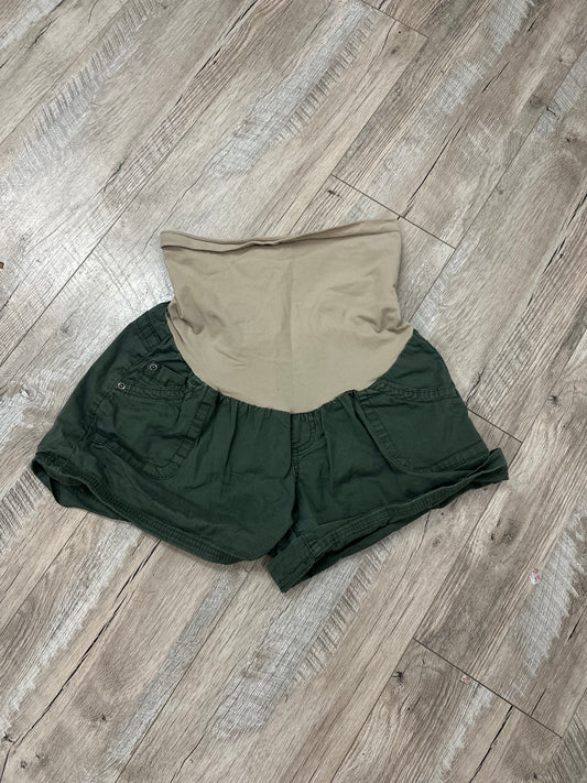 Motherhood Maternity Olive Shorts in L