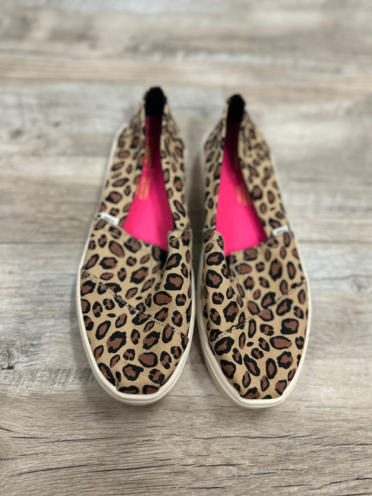 Toms Leopard Print Sneakers in 6.5