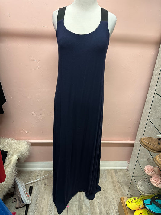 Athleta Navy Tank Top Maxi Dress