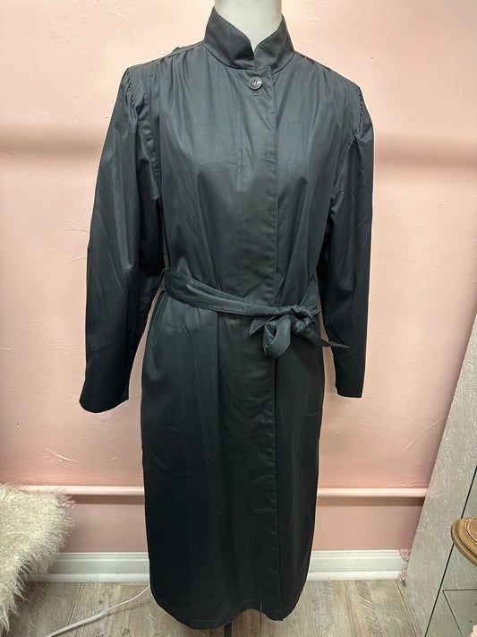 Cyclone Black Trench Coat