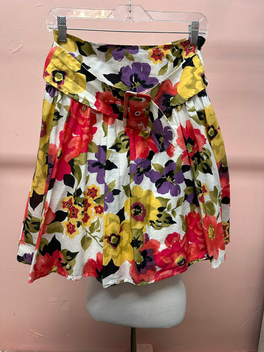 Apt 9 Floral Skirt in Size 4