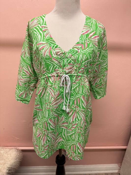 Lilly Pulitzer Tie Tunic Top in S