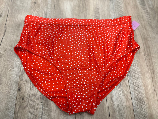 Mack and Mal Red Leopard Bikini Bottoms in M