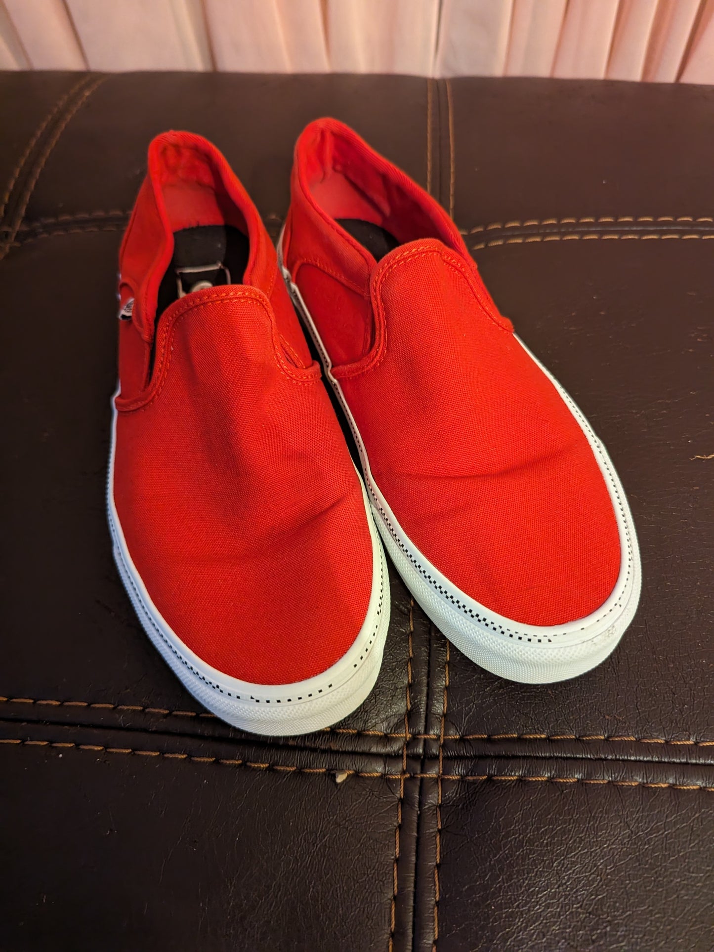 Red Skateboard VANS Excellent Condition Women's Size 8.5